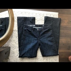 J Crew High Heel Flare size 31